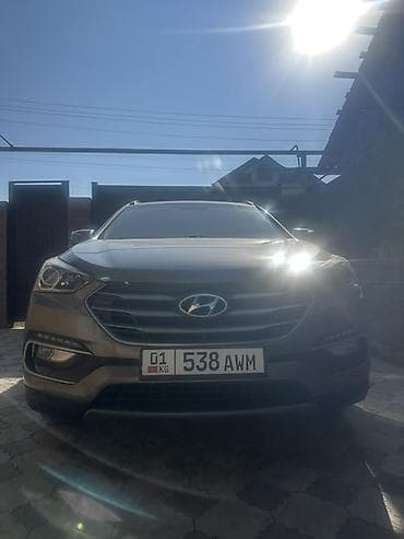 spark 2012: Hyundai Santa Fe: 2017 г., Кроссовер — 1