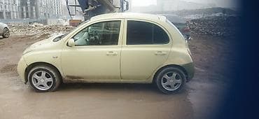 Унаа сатып алуу: Nissan Март: 2004 г., 1.3 л, Автомат, Газ, Хетчбек — 2