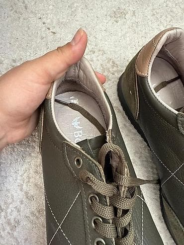 Мужские кроссовки/кеды в стиле casual, цвет хаки (оливковый)