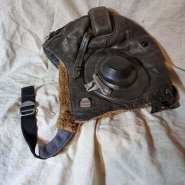 дополнительные приборы: Шлем лётчика .1948- год . Б/у . Антикварный раритет . СССР — 1