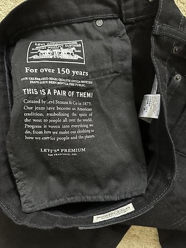 nike tech flece: Мужские джинсы, L, LeviS, Новый, цвет - Черный, Самовывоз, Бесплатная доставка — 3