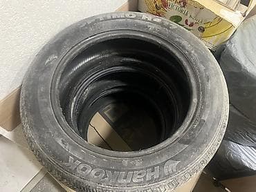 Шины R 17, Лето, Б/у, Комплект, Легковые, Hankook — 2