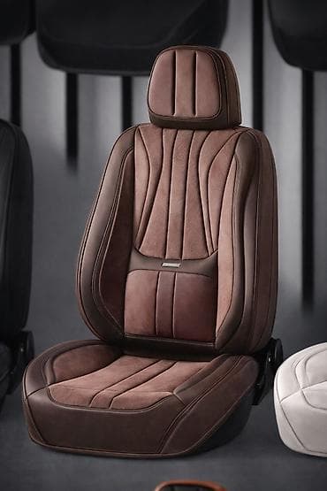 сиденья на нексия: Чехлы Алькантара, С подушкой, цвет - Черный, Новый, Самовывоз, Платная доставка — 5