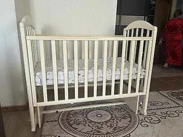 chicco echo: Люлька, Колыбель, Дерево, цвет - Бежевый — 3