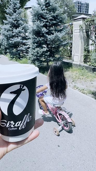 Детский транспорт: Детский велосипед, 2-колесный, 4 - 6 лет, Для девочки, Б/у — 3