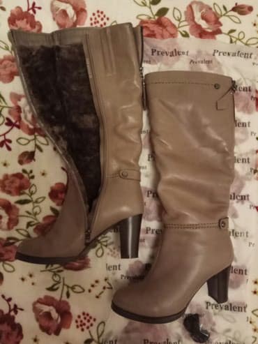 обувь для охоты: Женские сапоги Prevalent, кожа, внутри натуральный мех. одела один — 1