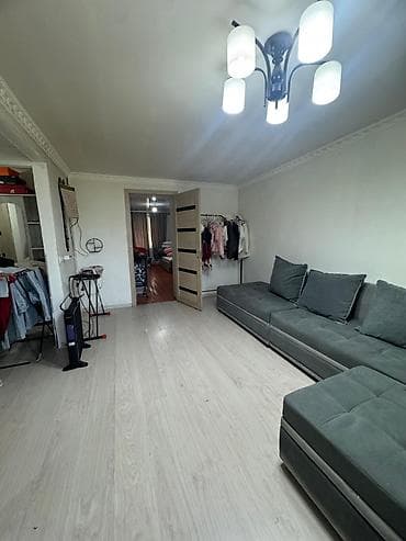 аукцион недвижимости бишкек: 2 комнаты, 44 м², Хрущевка, 1 этаж, Косметический ремонт — 5