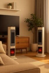 очиститель и увлажнитель воздуха 2 в 1: Камин обогреватель и ветродуй Холодный и горячий воздух:) Уют и — 1