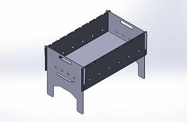 казан походный: Мангал Портативный, Самовывоз, Платная доставка — 5