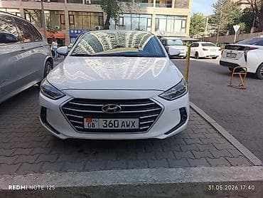 Hyundai Avante: 2018 г., 1.6 л, Автомат, Бензин, Седан — 5