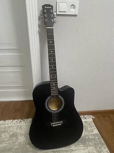 Акустикалык гитара Kamoer 🎸 Металл кылдуу акустикалык гитара 📏 Толук