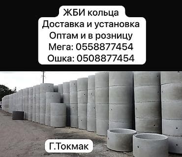 ЖБИ кольца для колодцев и инженерных сетей. - Бетонные кольца