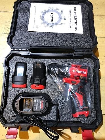 мото касилька: Аккумуляторная бесщеточная дрель‑шуруповерт ALEM 18 В в кейсе — 6