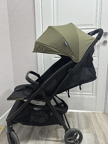 коляски graco: Прогулочная коляска Graco, компактная и легкая - Цвет: хаки/черный - — 3