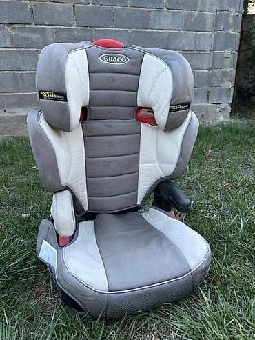 автокресла бустеры: Автокресло, цвет - Серый, Б/у — 1