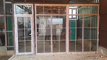 Сантехнические работы: Пластиковые окна и двери под заказ - Изготовление и монтаж — 1