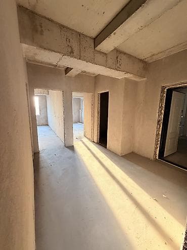 квартира бикек: 2 комнаты, 63 м², Кудайберген авторынок Индивидуалка, 2 этаж, ПСО (под самоотделку) — 8