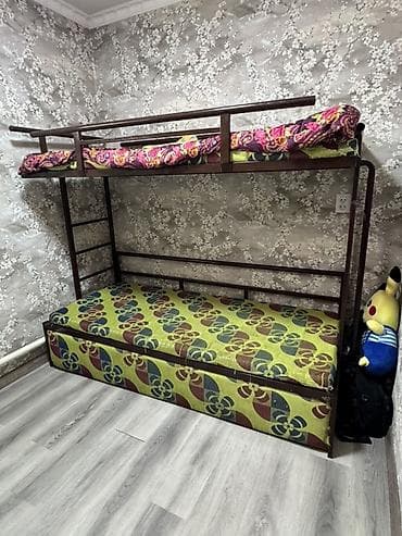 темир керебет: Эки ярустуу керебет, Колдонулган, Жылдырма системасы бар — 2