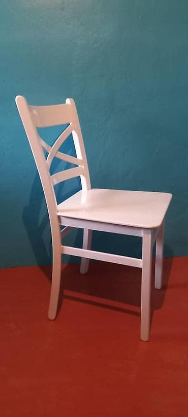 Столы: Продажа! Стулья! Цвет белый Материал фанера (берёза) Цена за 1шт — 4