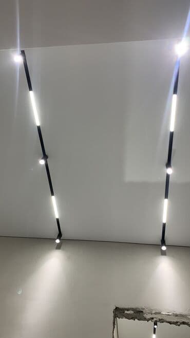 Сантехниктер: Керме шыптар Жылтырак, Жылтырабаган, 3D потолоктор Кепилдиги, Акысыз консультация, Акысыз ченөө — 3