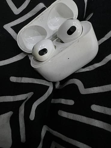 airpods левое ухо: Вкладыши, Apple, Б/у, Беспроводные (Bluetooth), Классические — 3