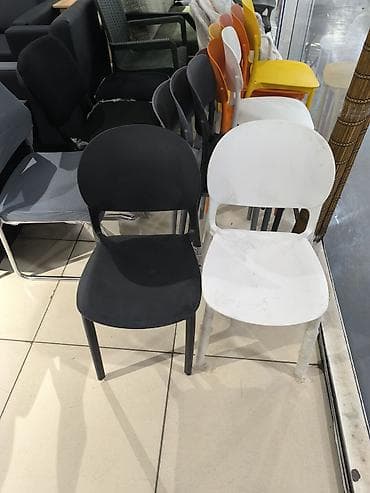 пластиковые бассейны: Пластиковый стул, цвет - Черный — 1