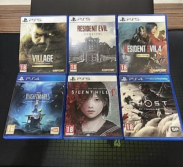 Коллекция дисков для PlayStation (PS5 и PS4) — хорроры и экшн-хиты: - at lalafo.kg Коллекция дисков для PlayStation (PS5 и PS4) — хорроры и экшн-хиты: -