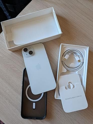 iphone 3g: IPhone 15, 128 ГБ, Белый, Коробка — 1