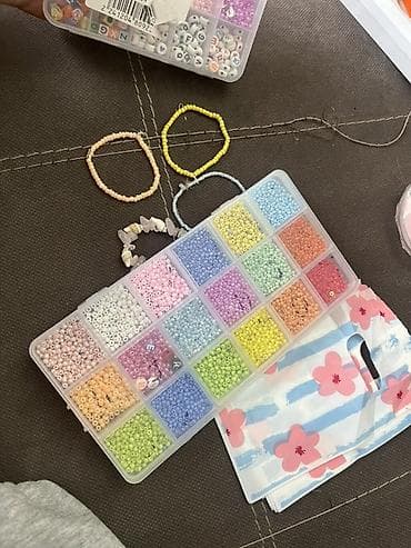 колечко: 💎 БРАСЛЕТЫ — 40 СОМОВ 🌈 МОЖНО ВЫБРАТЬ ЛЮБОЙ ЦВЕТ 🛍 МОЖНО НА ЗАКАЗ 🎀 — 1