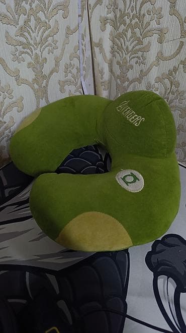 матролер: Подушка с мягкой набивкой, цвет - Зеленый — 2