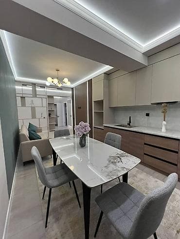 2 комнаты, 56 м², Элитка, 4 этаж, Евроремонт — 3