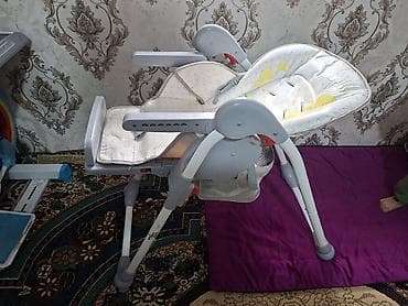 детский койнок: Детский высокий стульчик для кормления/отдыха + подвесные качели для — 3