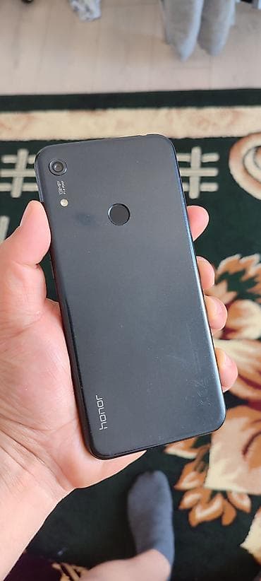 huawei mate 80: Honor 8A Pro, Б/у, 64 ГБ, цвет - Черный, 2 SIM — 3