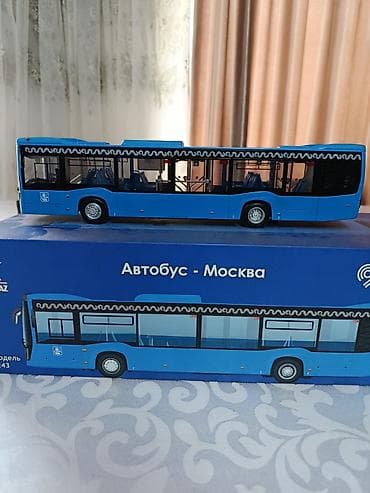 Коллекционная модель автобуса «Москва» (Мосгортранс), масштаб 1:43. -