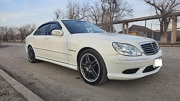 Mercedes-Benz S-Class: 2004 г., 5.5 л, Автомат, Бензин, Седан