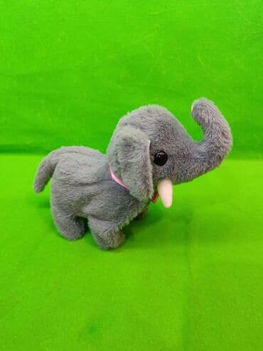 игрушки динозавра: Слон игрушка музыкальная🐘 Комплектация товара: слон и 3 батарейки🌟 — 1