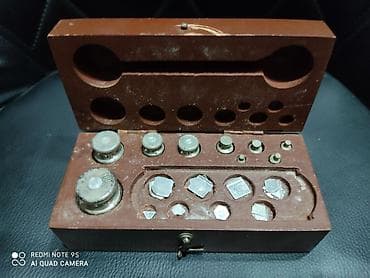 электронный чысы: Разновес и рычажные лабораторные весы в комплекте - Двухчашечные — 4