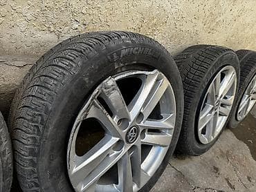 Транспорт: Колеса в сборе 205 / 55 / R 16, Зима, Б/у, Комплект, Легковые, Литые, отверстий - 5 — 4
