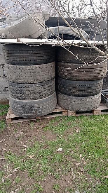 22 5 шины: Грузовые шины (под борта/прицеп/тягач) - Количество: партия на фото — 1