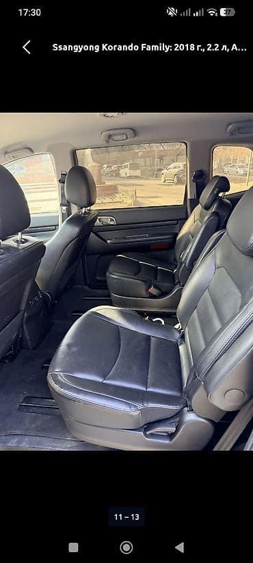 korand: Ssangyong Korando Turismo: 2018 г., 2.2 л, Автомат, Дизель, Минивэн — 3