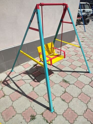 детские домики бишкек: Детские качели, Подвесные Для улицы, Металл, Новый — 2