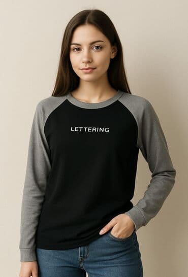 черные рубашки женские: Набор из 3 женских лонгсливов/свитшотов (черные оттенки) 1) Свитшот — 2