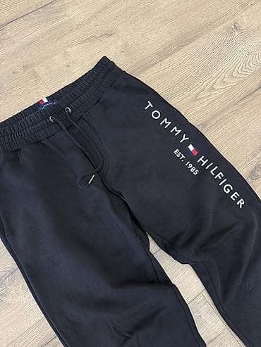 Брюки: Мужские брюки, S, Tommy Hilfiger, Б/у, цвет - Черный, Бесплатная доставка, Платная доставка, Самовывоз — 2