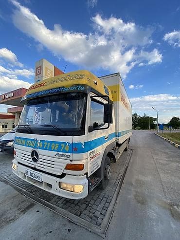 Грузовой автомобиль Mercedes-Benz Atego — тентованный фургон для — 2