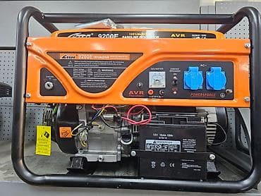 Курулуш жабдуулары: Бензиновый генератор Lidi 9200E с медной обмоткой и системой — 3