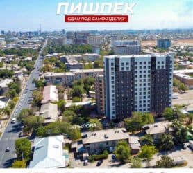 ищу квартиру в районе пишпек: 3 комнаты, 73 м², Элитка, 8 этаж, ПСО (под самоотделку) — 12