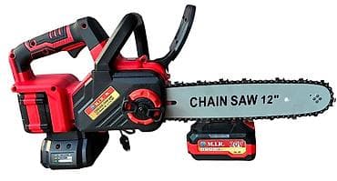Пилы: Аккумуляторная цепная пила M.I.R, шина 12" оригинал 12 дюймов - — 1