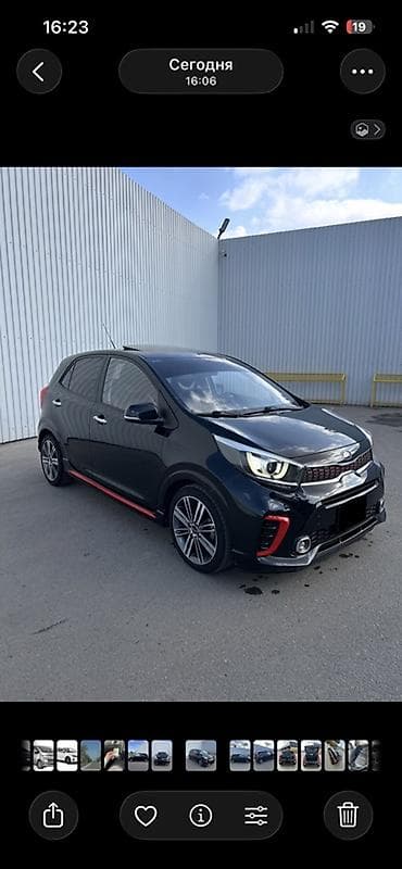 mini cuper: Kia Picanto: 2017 г., 1 л, Автомат, Бензин, Хэтчбэк — 3