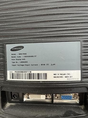 монитор самсунг 720n: Монитор, Samsung, Б/у, 19" - 20" — 2