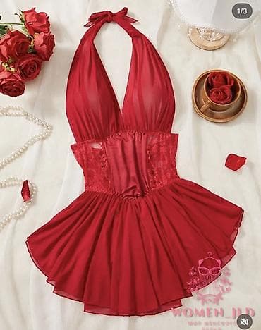 эски кийимдер: Кружевное эротическое бельё — комплект пеньюар/бэбидолл и боди — 4